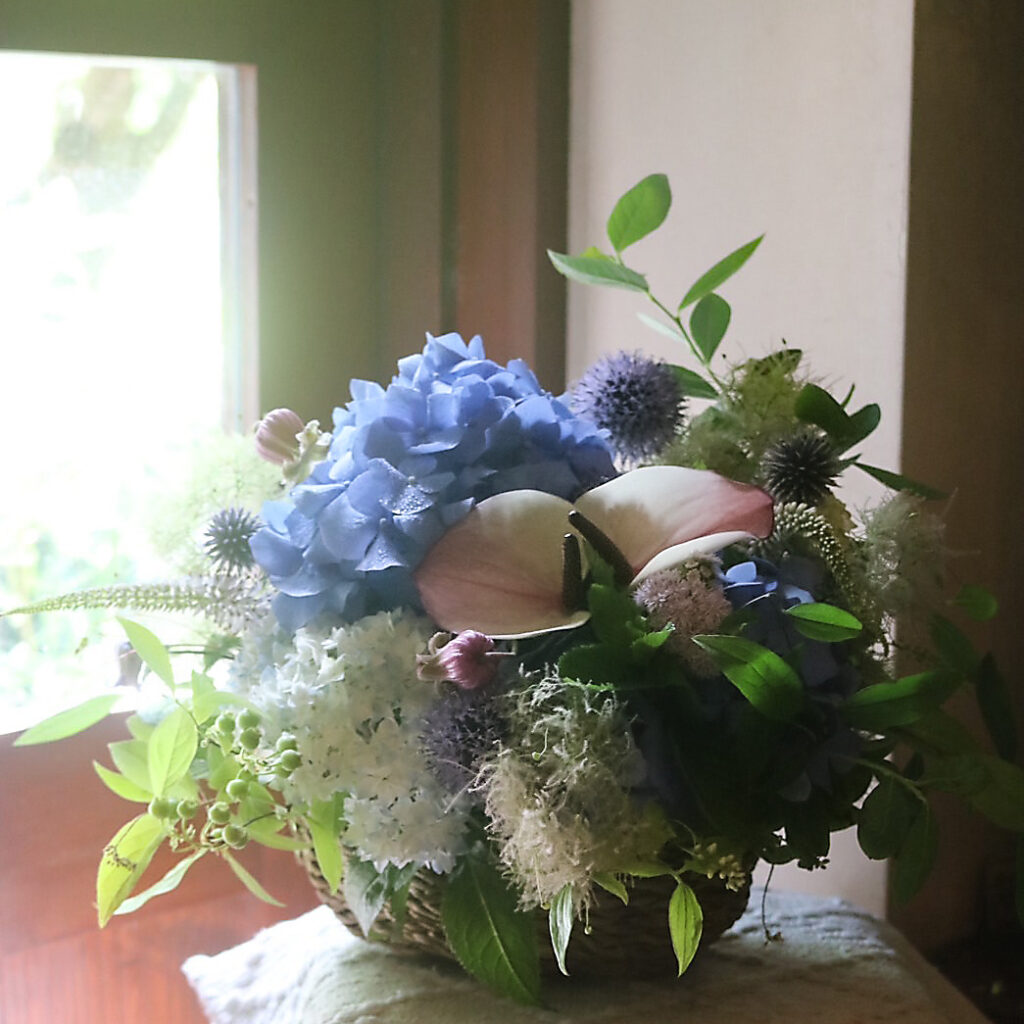 紫陽花アレンジメント